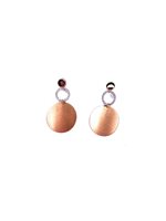 Orecchini Stocco Gioielli Donna in Oro rosa Zircone ROAC - ROAC